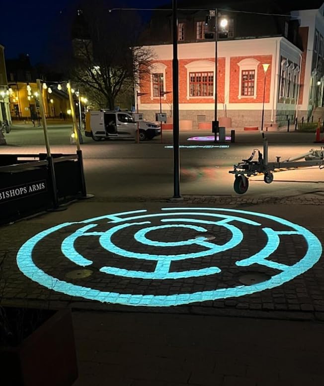 Custom GOBO Lens LED GOBO Logo Projector Light Advertising Signs Stores, Pubs, Bars, Cafes, Stages Company Hotel Restaurant